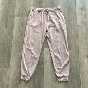 Vuori Performance Jogger Pants Pink Heather Size Medium